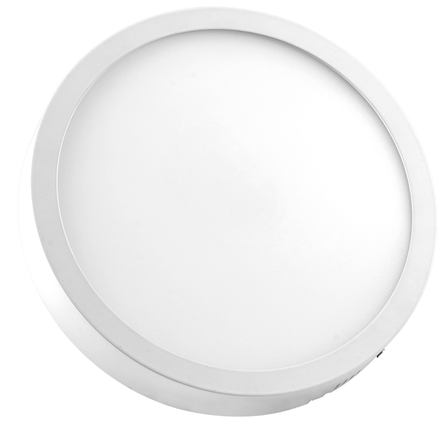 LED surface light, round, white, 12 W – cool white, 6000 K