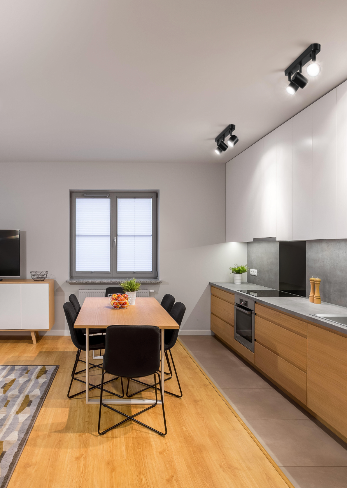 3-spotlight FOKUS Keeper – Black – IP20 – GU10 – Indoor use