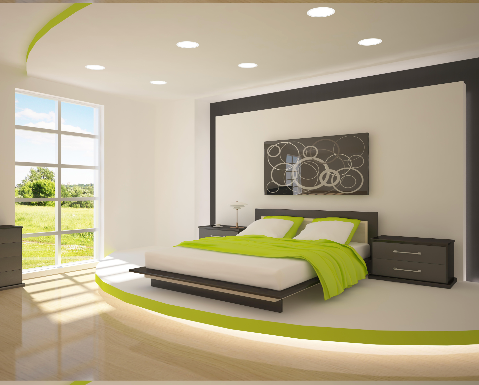 20W White Circular Recessed LED Downlight – Cool Light 6000K