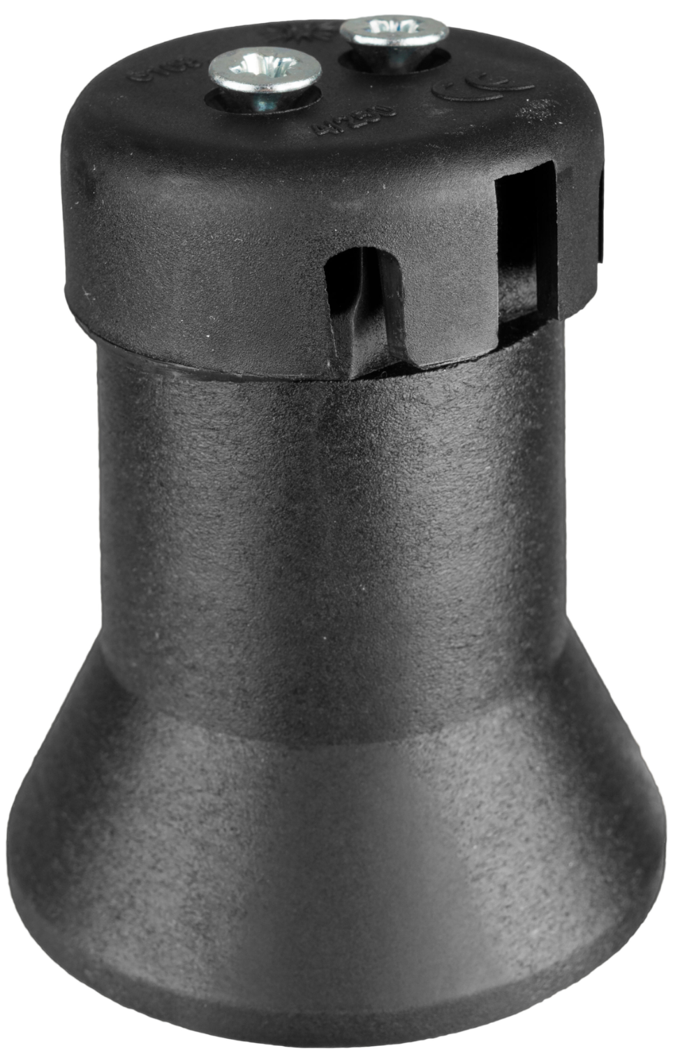 Construction portal lampshade E27 – Black, 100 W, 5 × 5 mm