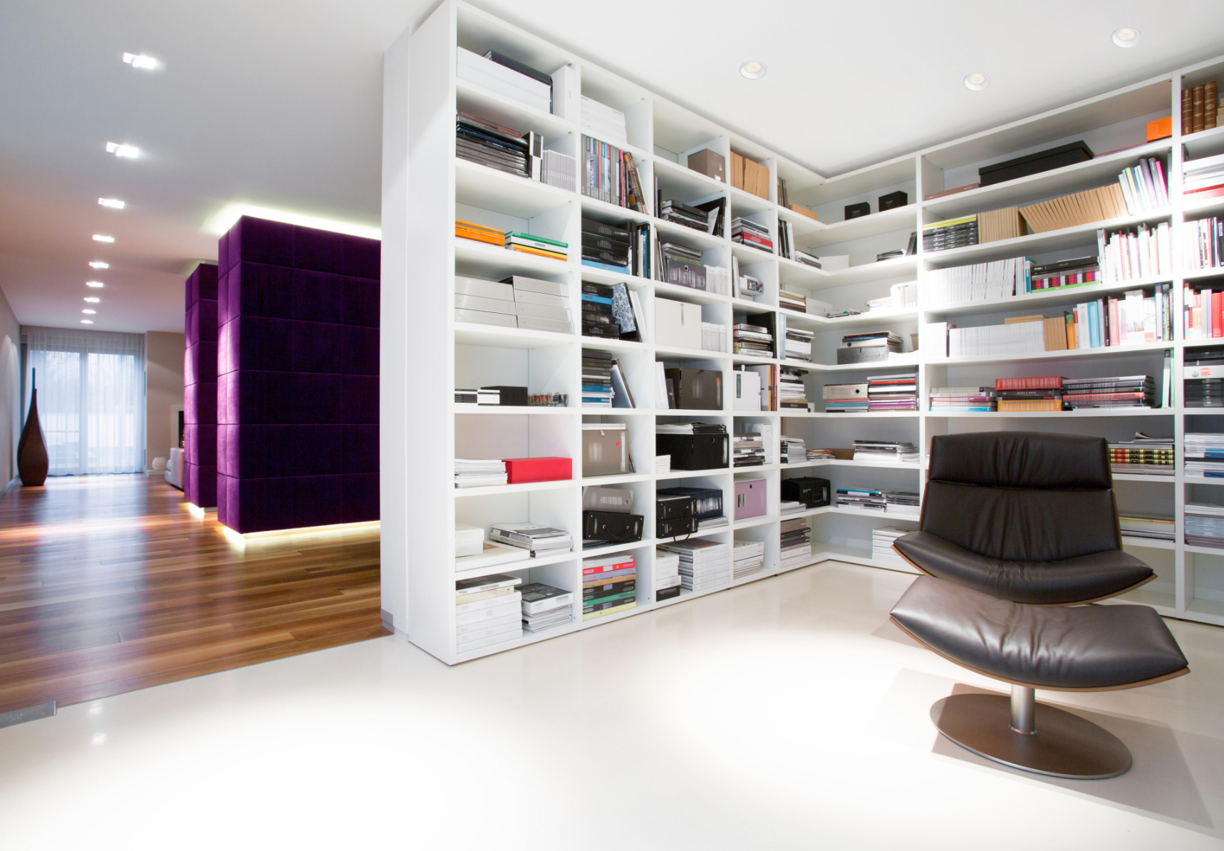 Fixed/deep mounting frame – IP54 Mix White – Ø 80 mm – Aluminum