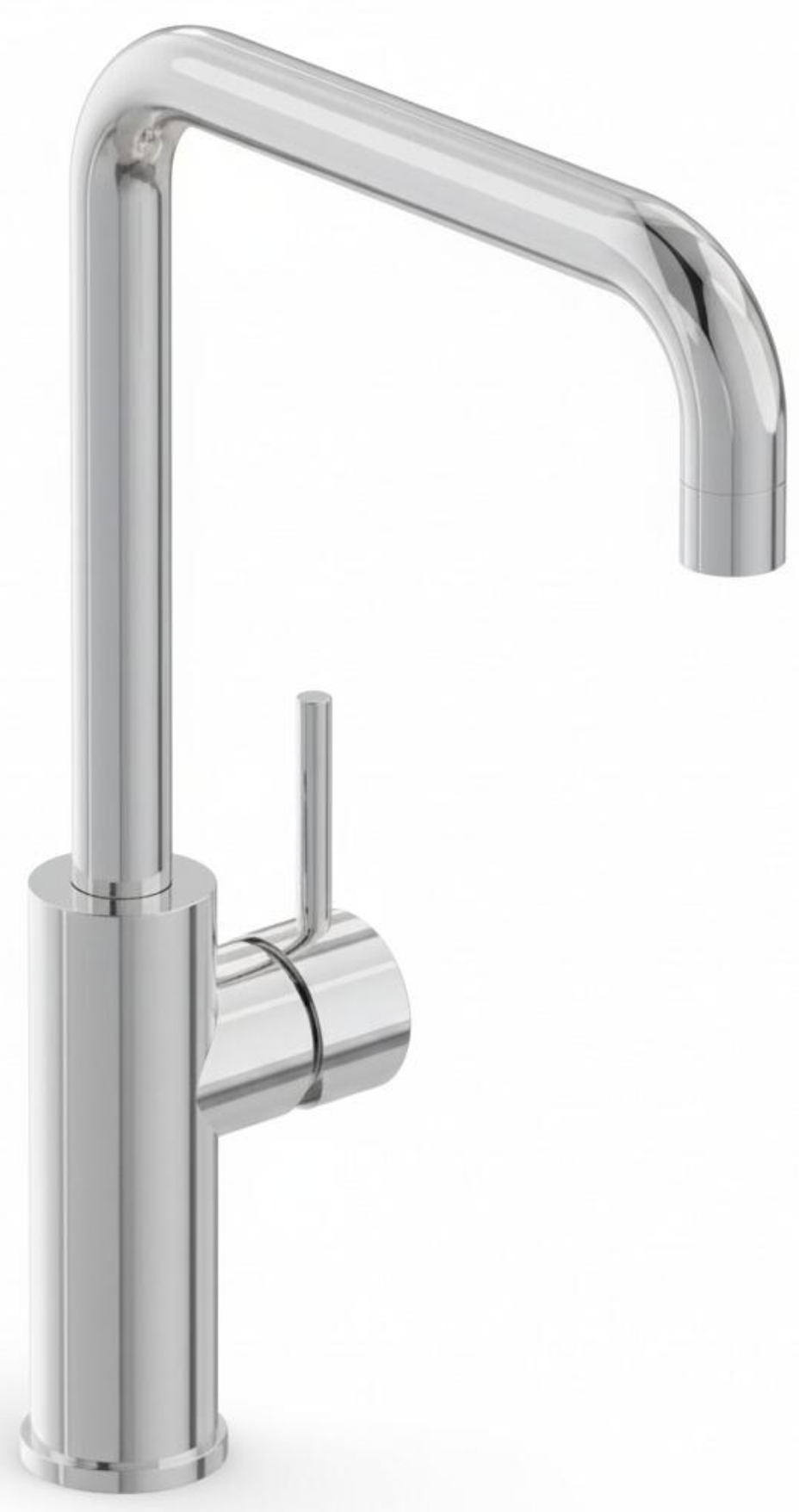 Atlantis Inox kitchen mixer tap – PVD / stainless steel, high spout
