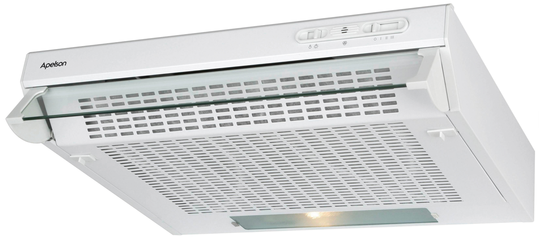 Unterbau-Dunstabzugshaube 60 cm – Blanc – Apelson Air 101