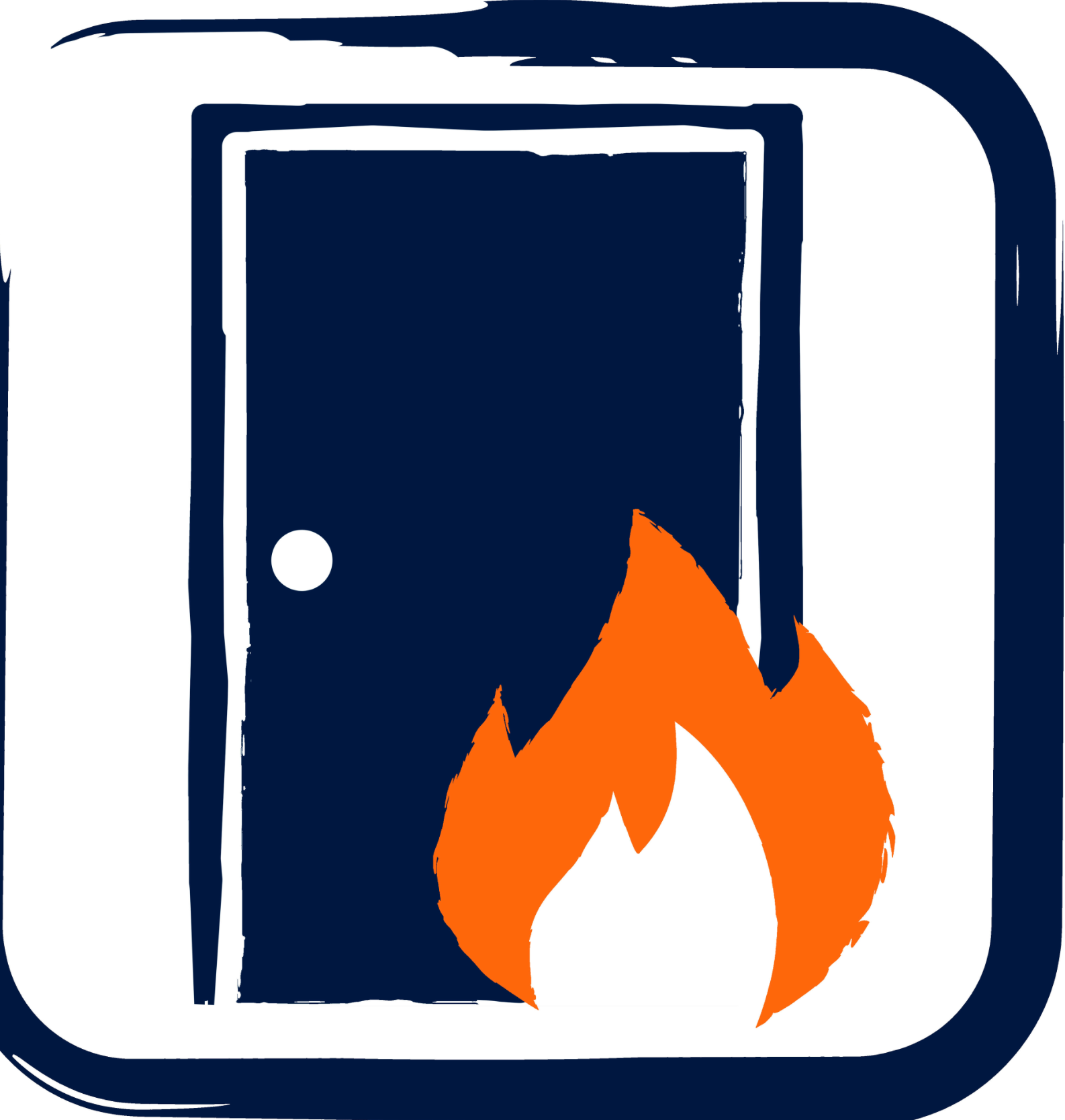 Blanco armored entrance door – left-hinged 203 × 82.5 cm