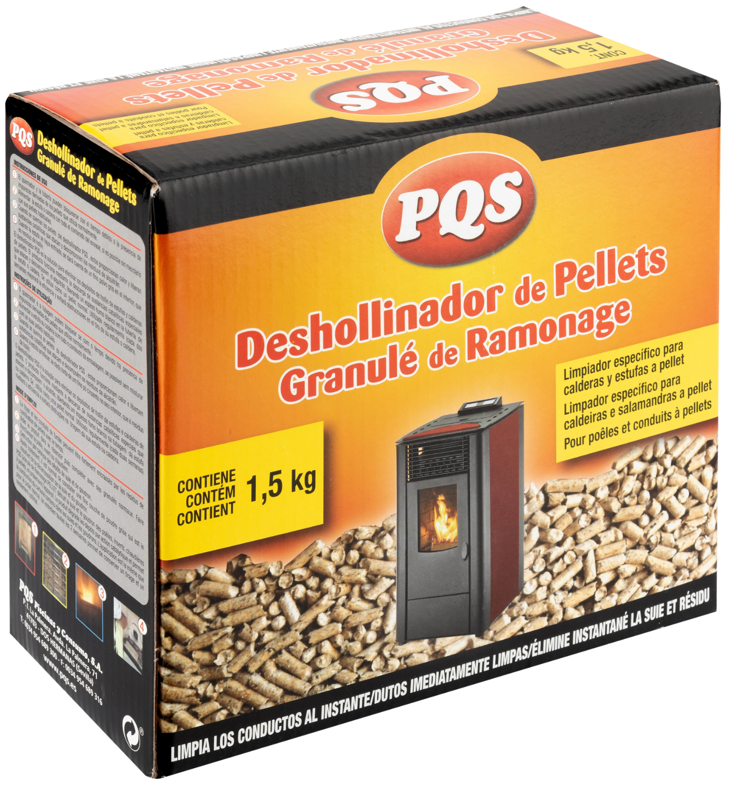 Deshollinador Pellet Cleaning Powder – 1.5 kg