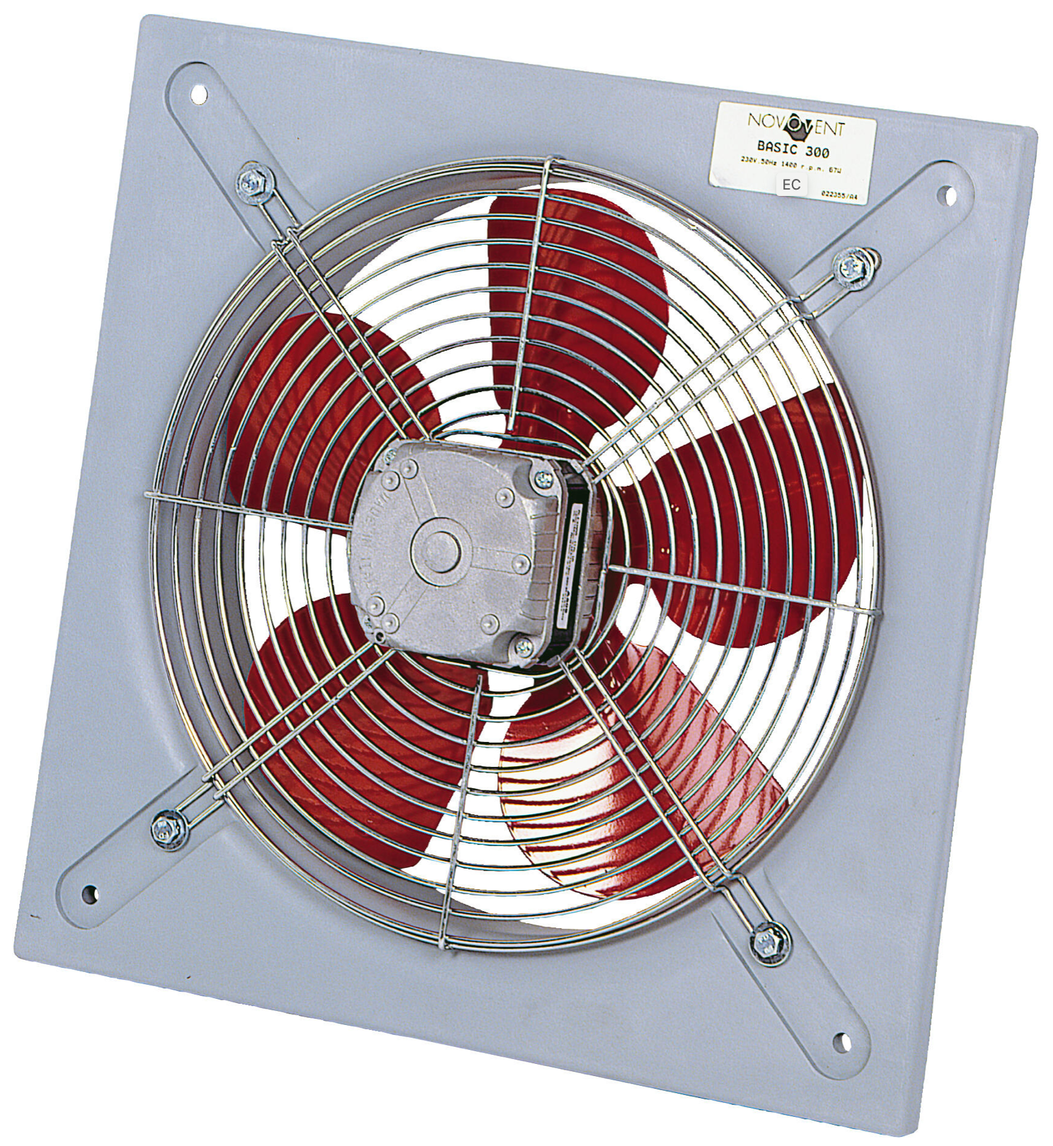 BASIC wall-mounted helical fan, Ø 250 mm