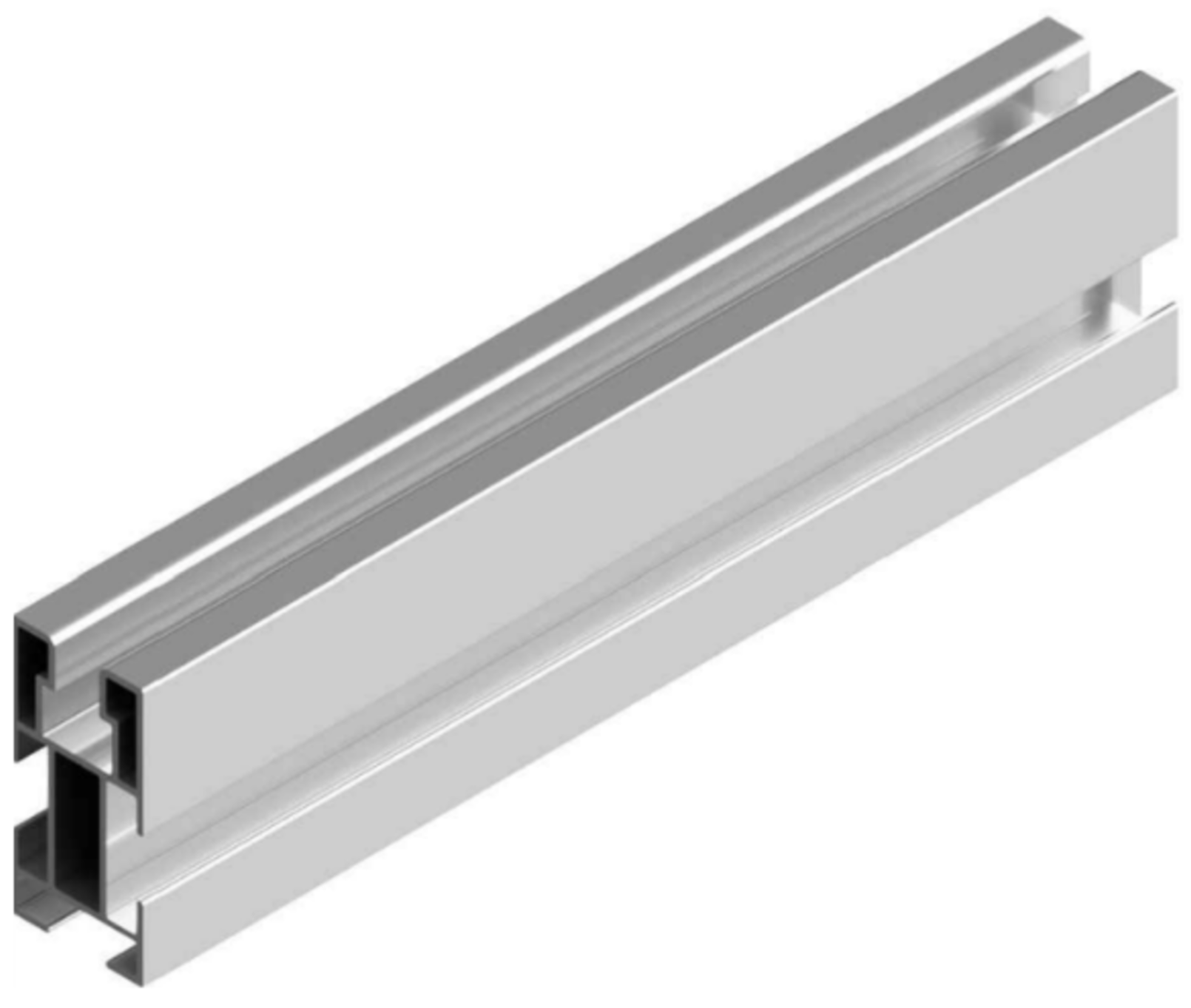 Perfil G1 Sunfer – Perfil de montaje de aluminio 2350 mm – Para módulos fotovoltaicos