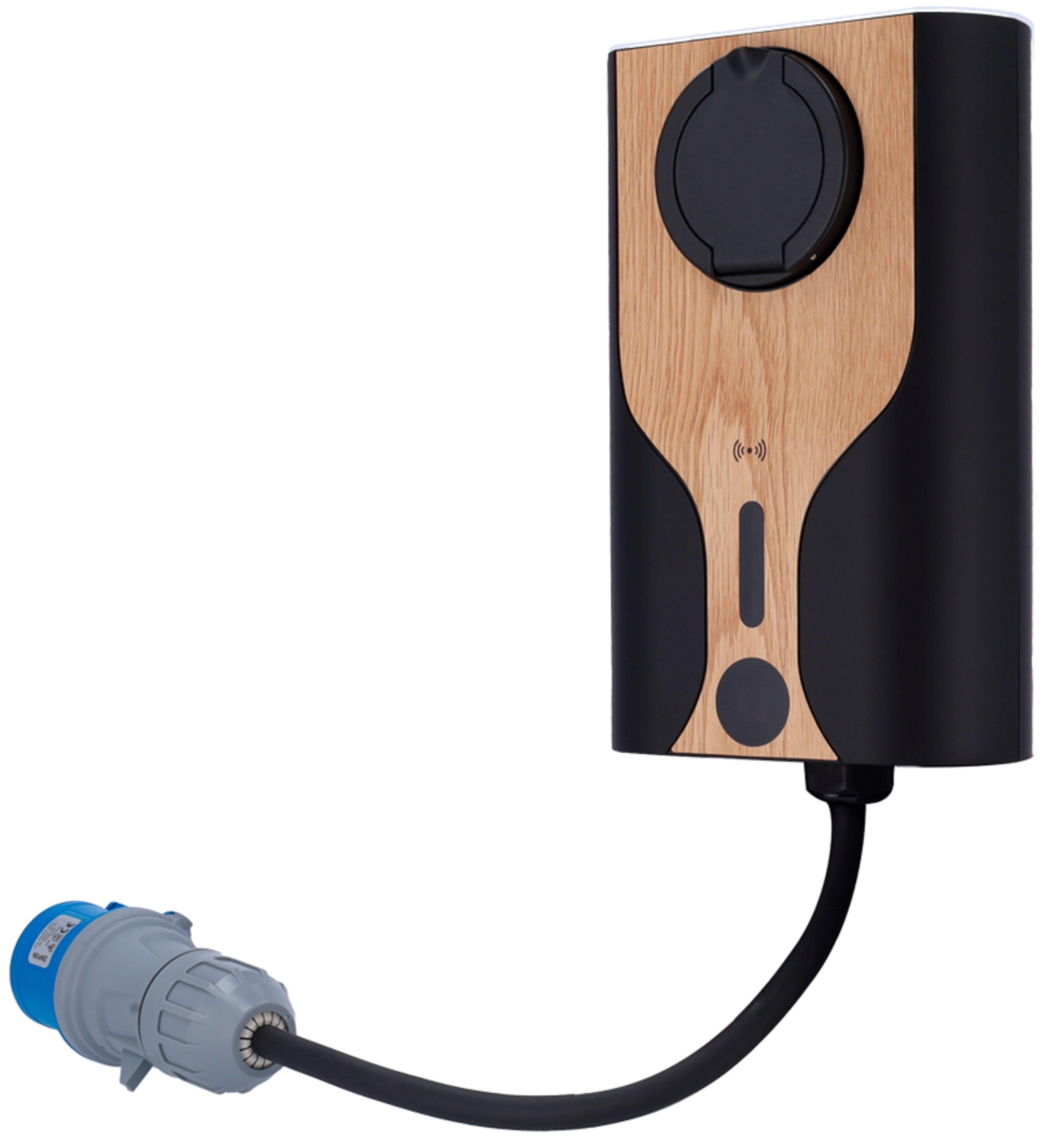 Tragbares EV-Ladegerät – 7.4 kW – Monophasig – Typ 2 – IP65 – mit Transporttasche