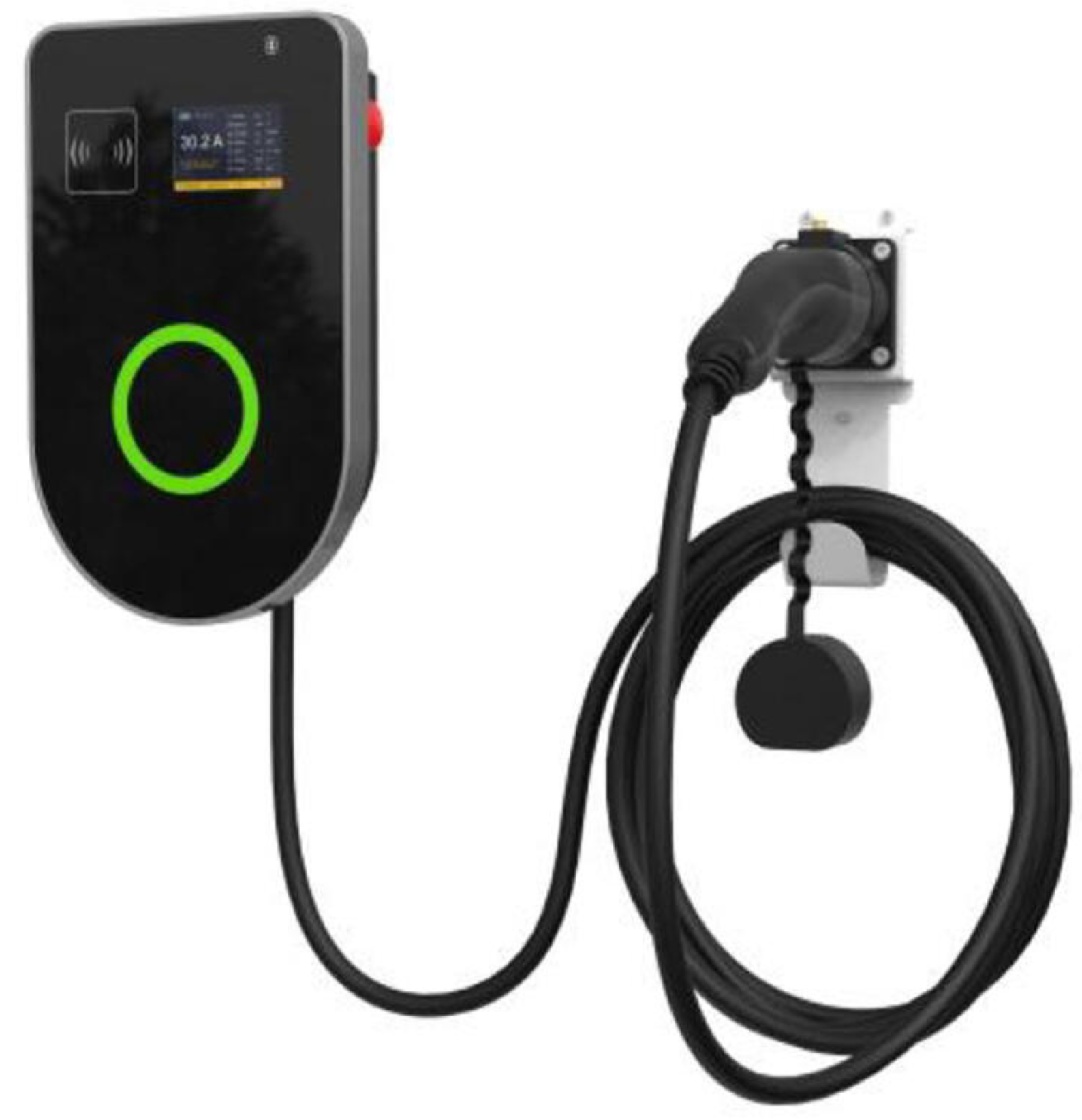 Proxe EV-Ladestation – 11 kW – Dreiphasig – Typ 2 – IP65 – Schwarz