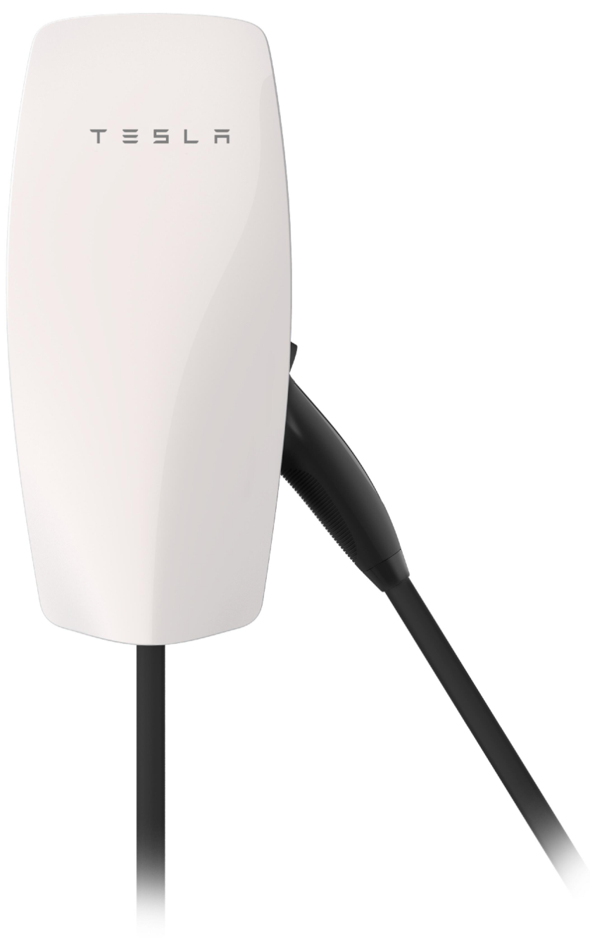 Tesla EV-Ladestation – 7,4 kW / 22 kW – Monophasig & Dreiphasig – WLAN – Silber