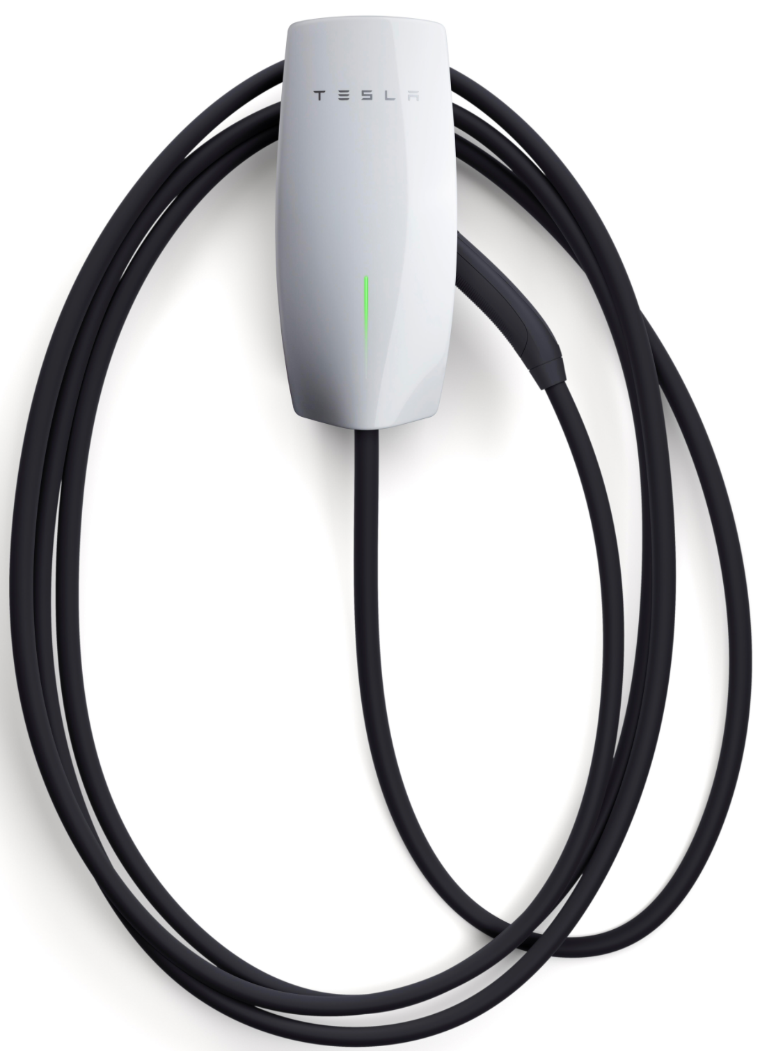 Tesla EV-Ladestation – 7,4 kW / 22 kW – Monophasig & Dreiphasig – WLAN – Silber