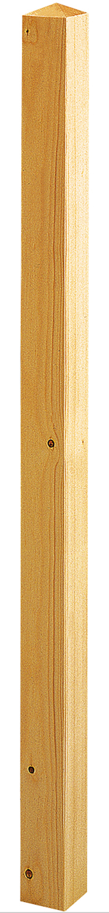 Handläufe aus glattem Fichtenholz – 120 cm x 7 cm x 7 cm