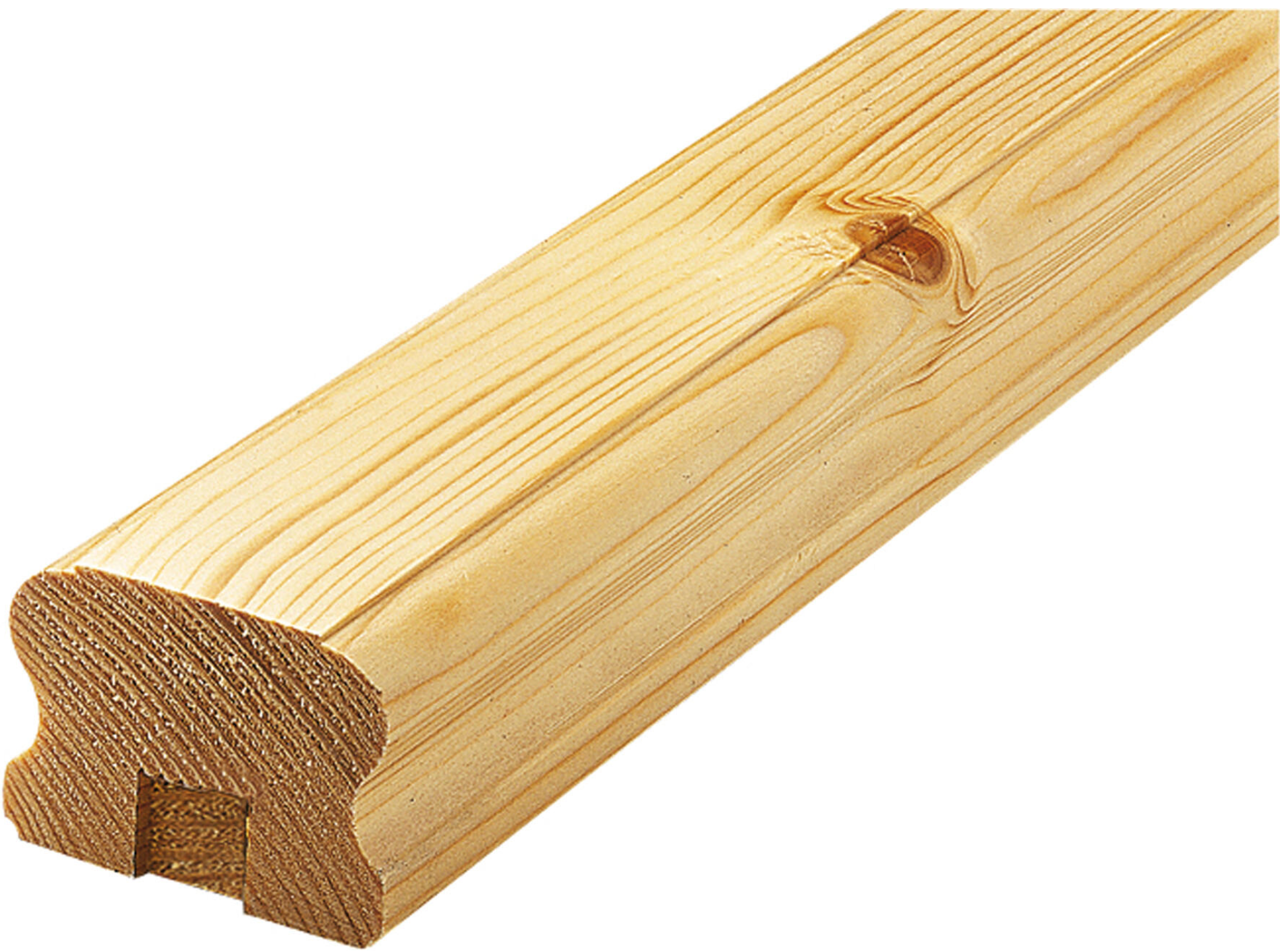 Handlauf Fichtenholz 200 × 6,2 × 4,5 cm
