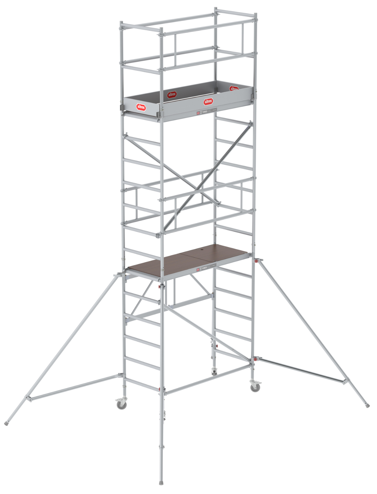 Foldable Aluminum Scaffold RS34 – Pack 3
