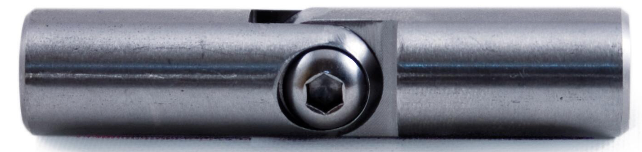 Connector for railing rods – stainless steel AISI 316 – satin finish