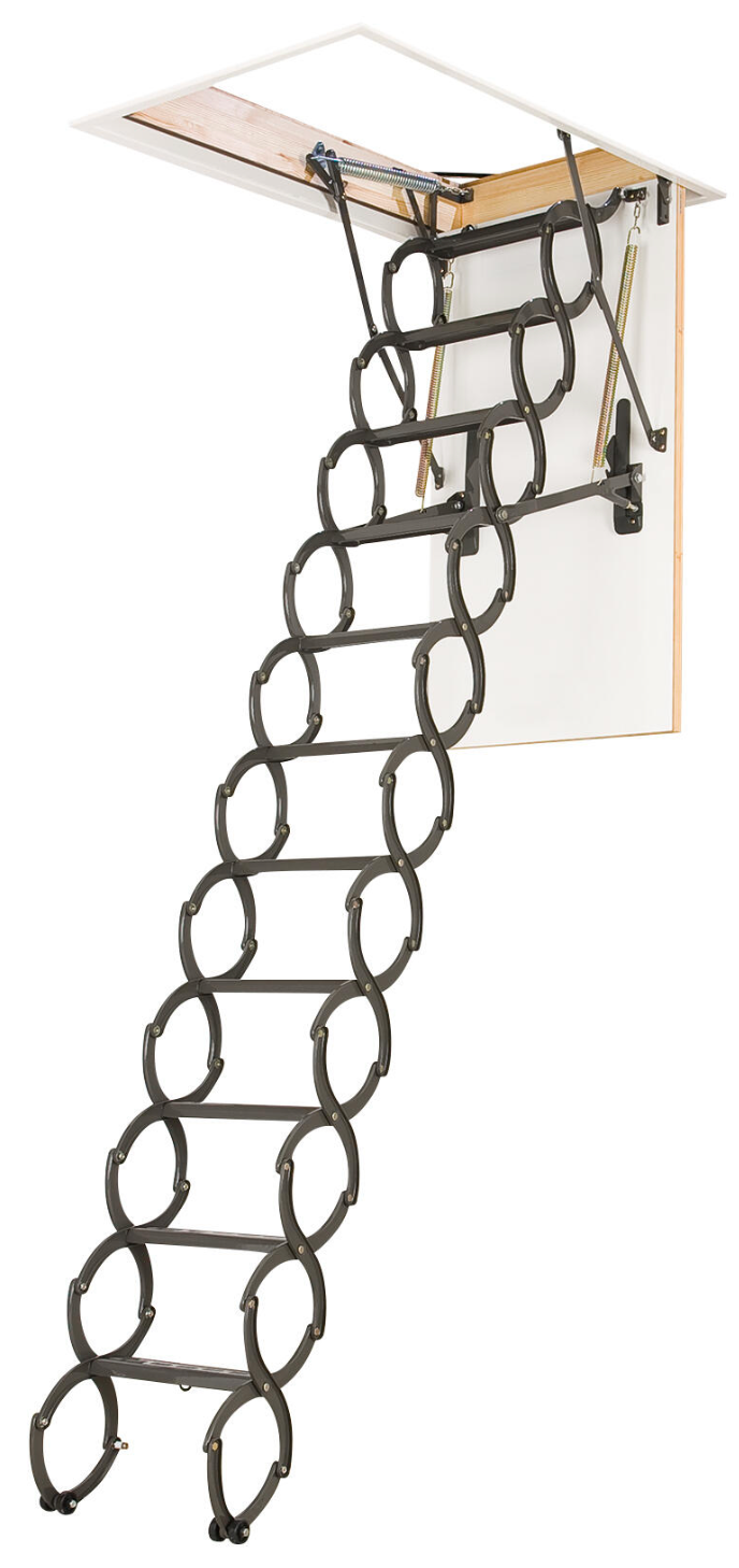 Retractable attic ladder metal – 120 × 60 cm