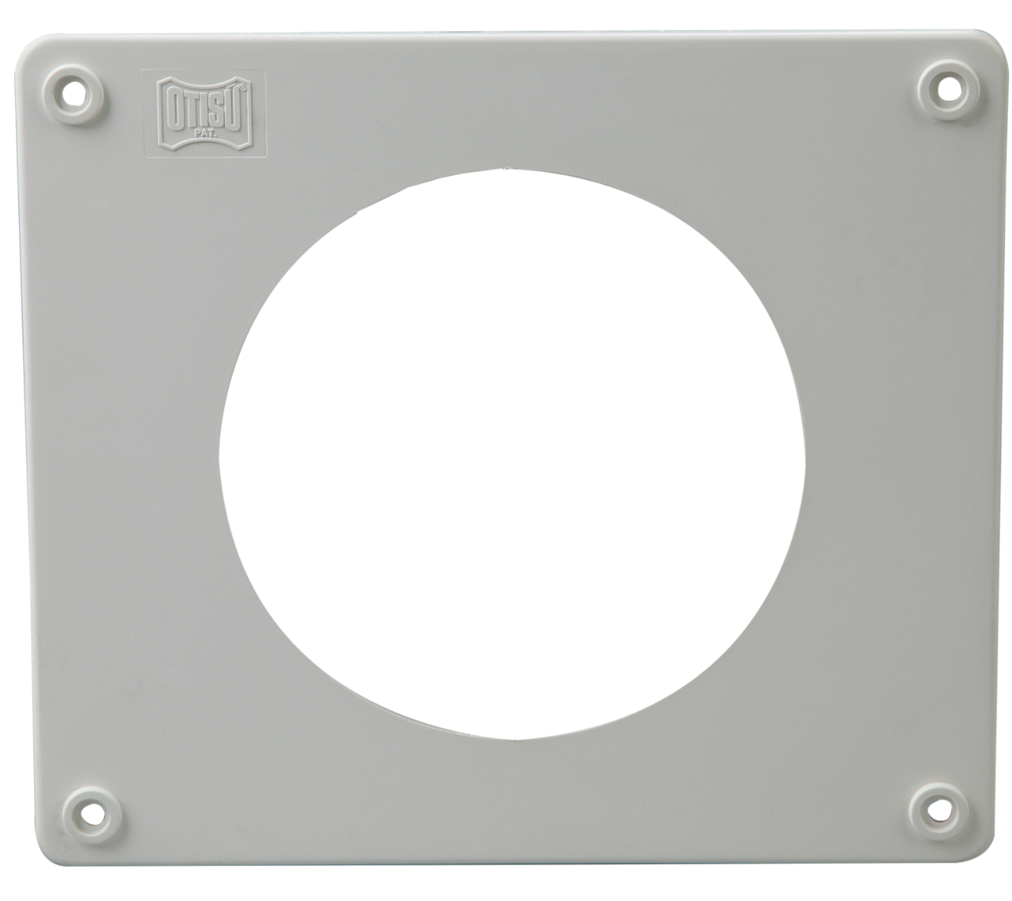 Abschlussstück rund Ø 120 mm – Wandanschluss Lüftungsrohr