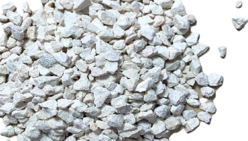 Decorative cream-colored marble gravel - 1,000 kg Big Bag