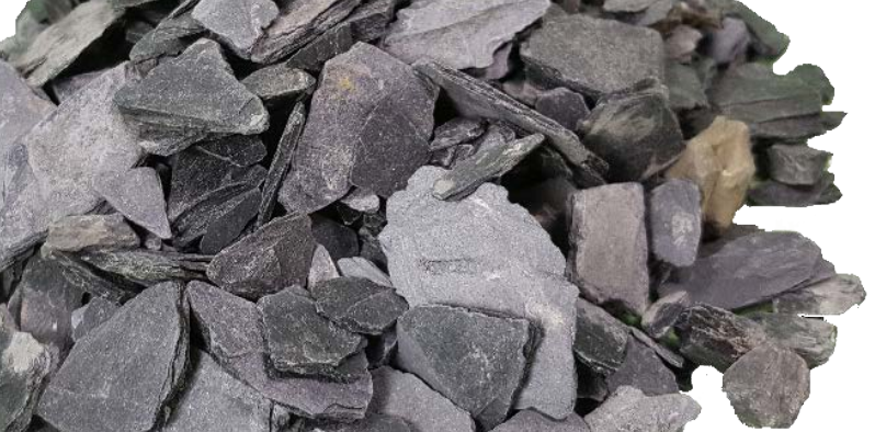 Decorative slate stone – Black  900 kg big bag