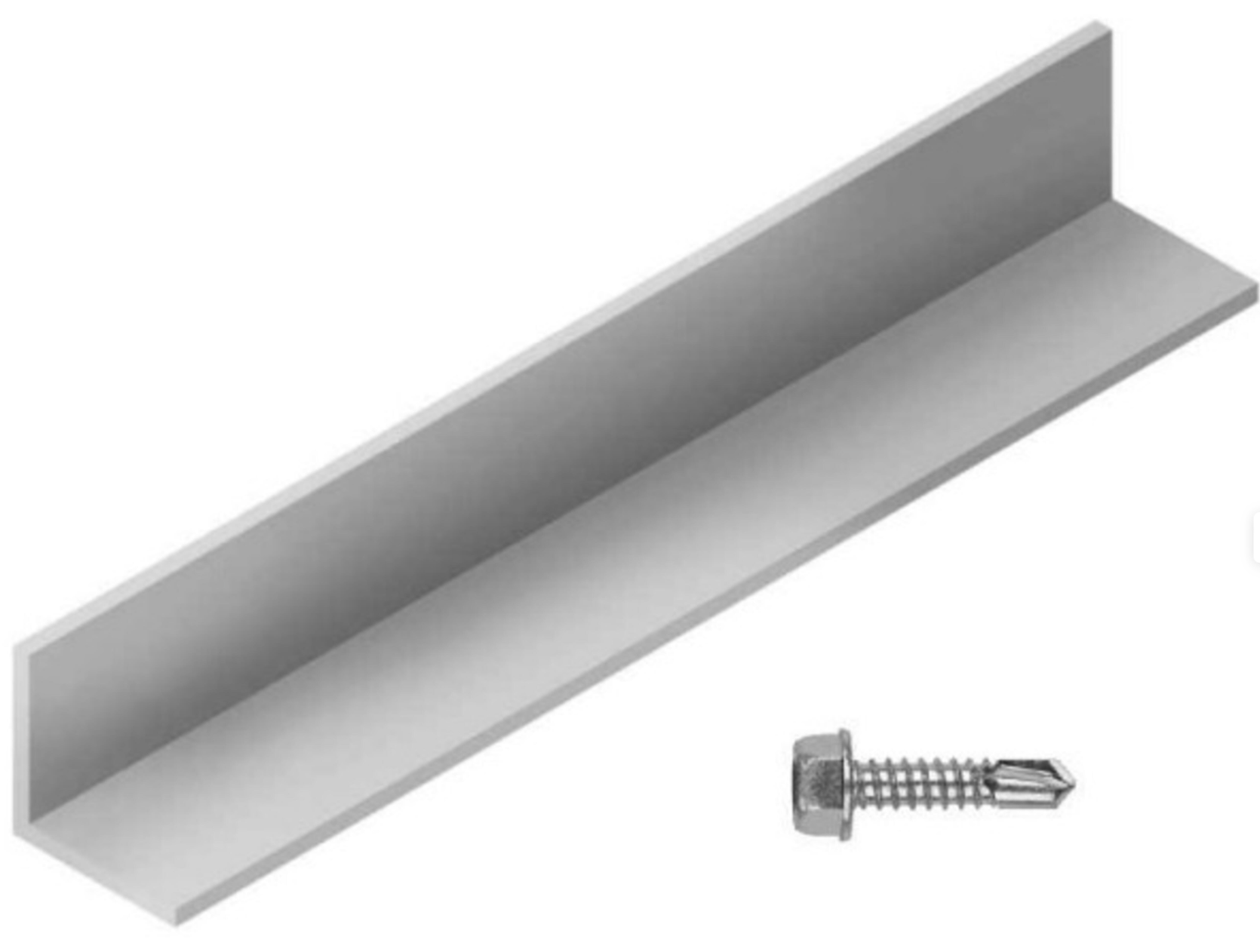 Triángulo de soporte S08-1900 Sunfer: soporte de aluminio para sistemas de montaje fotovoltaico