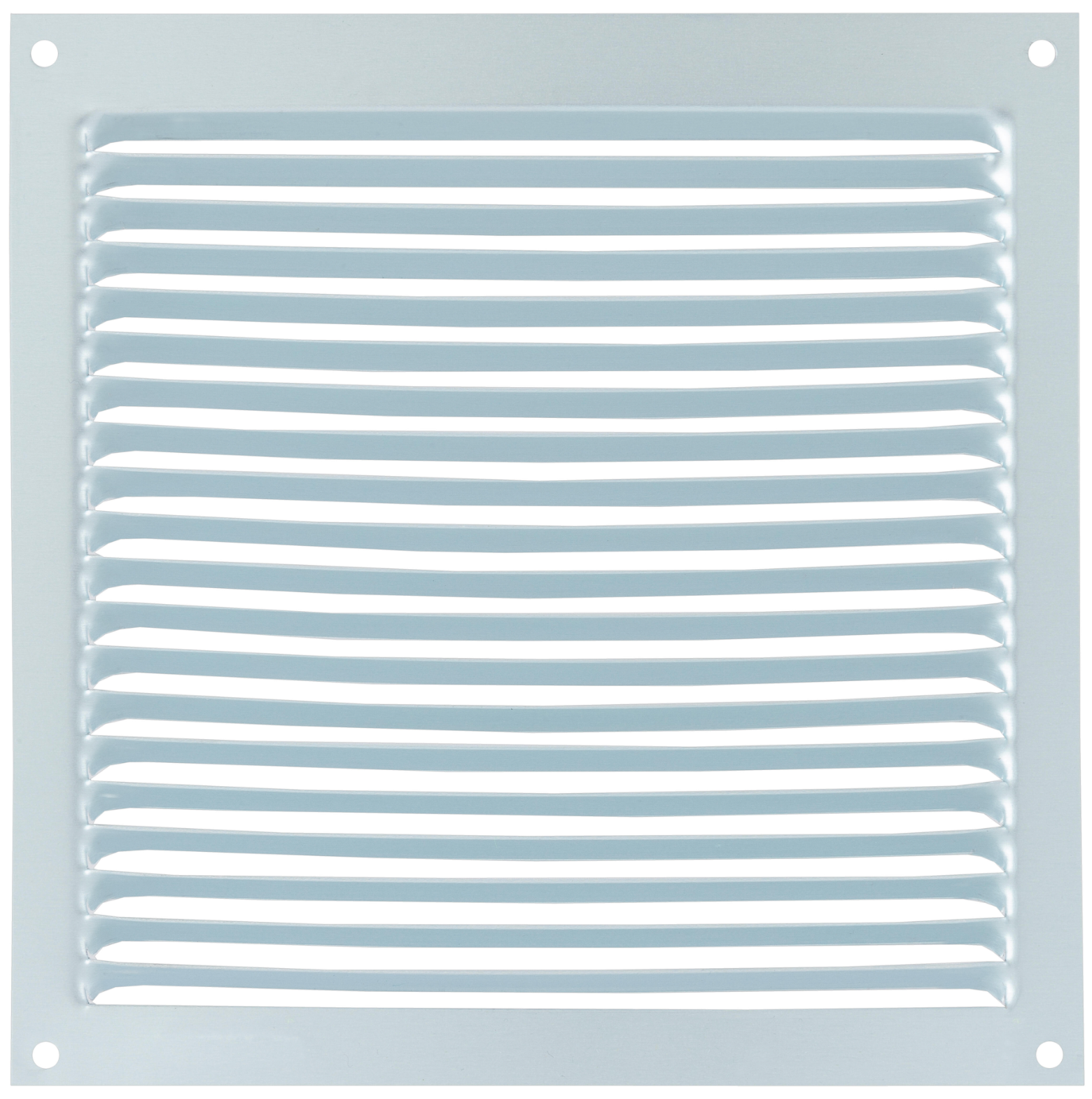 Persiana de ventilación aluminio blanco 17×17cm