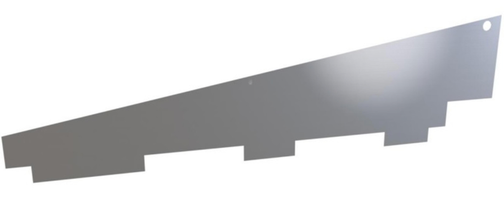 Side wind protection 10º WLG – PV flat roof system