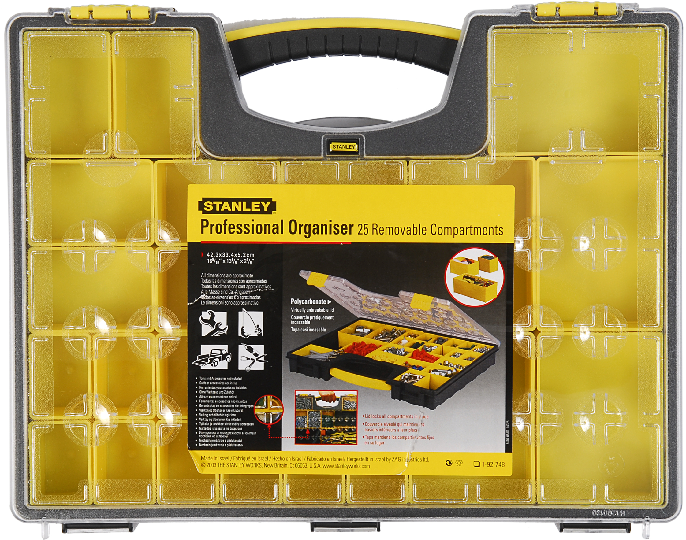 Stanley Organizer Case – 42.2 × 33.4 × 5.2 cm | Model 1-92-748