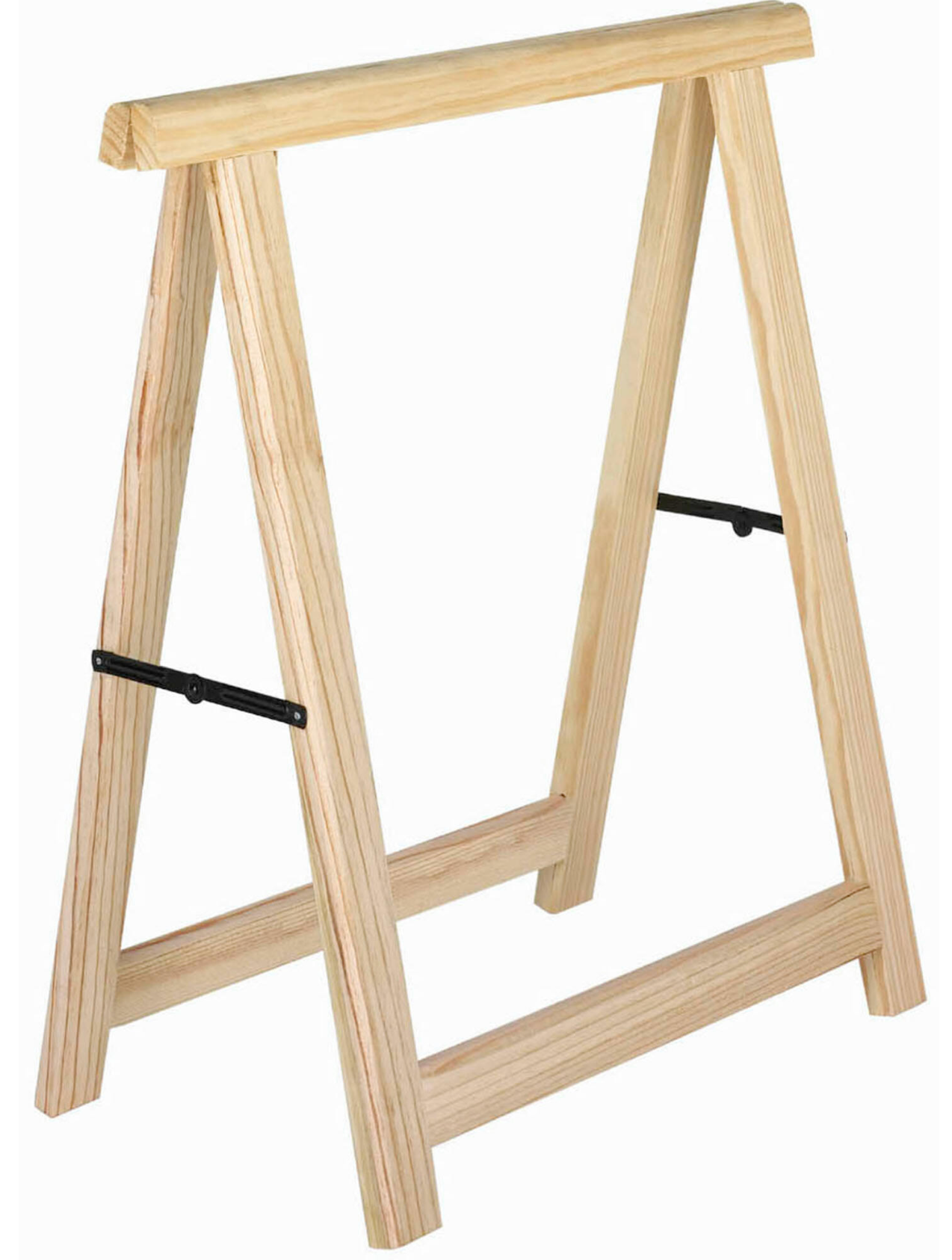 Wooden bench – 75.5 × 73.5 cm – pine wood, natural