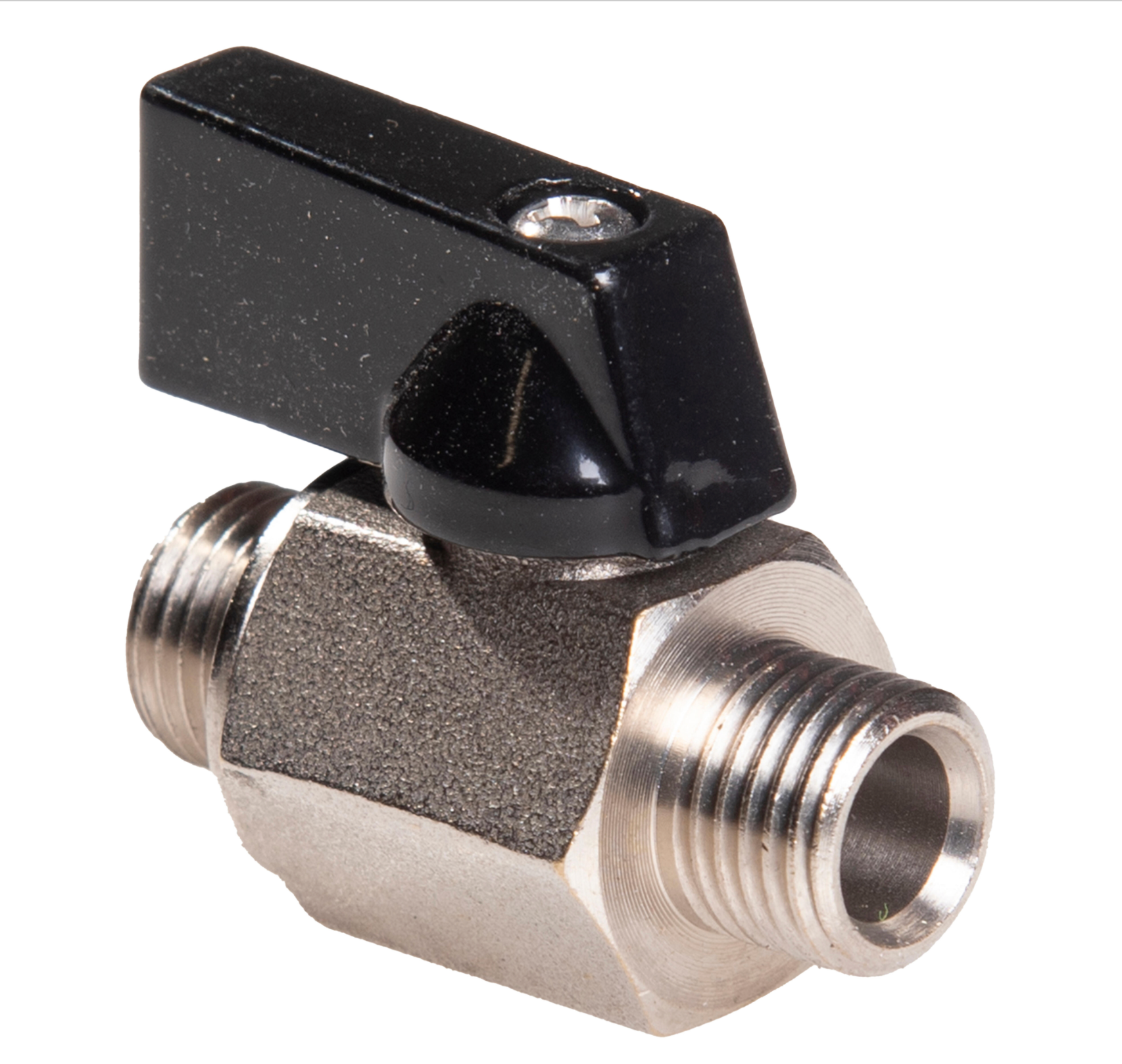 Shut-off valve for compressed air – M1/4 connection