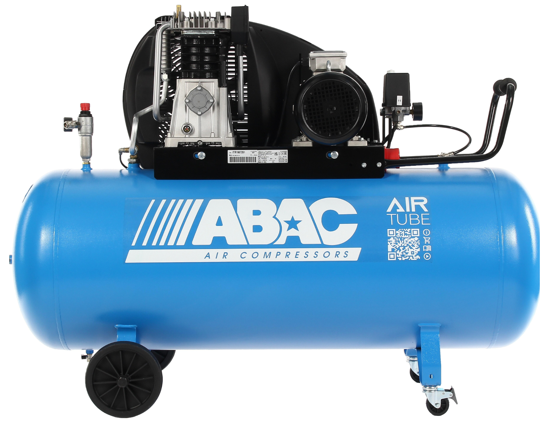 ABAC EXT A49B industrial compressor – 270 L, 5.5 HP (400 V)