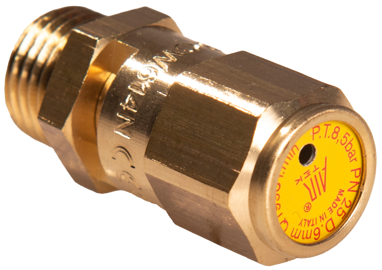 Sicherheitsventil 8,5 bar – M1/4 Anschluss