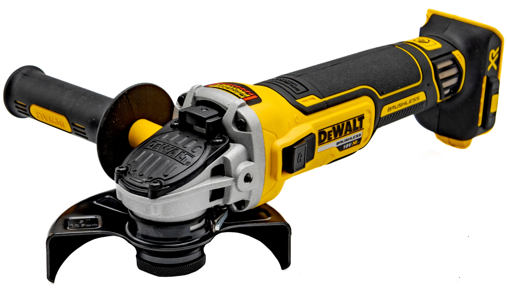 18V brushless cordless angle grinder, 125 mm