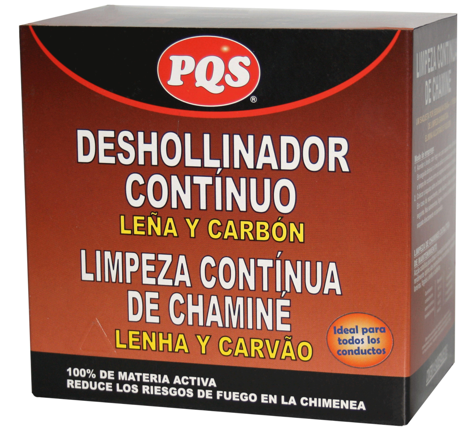 Continuous Chimney Cleaner for Wood & Coal – 14 × 70 g Doses