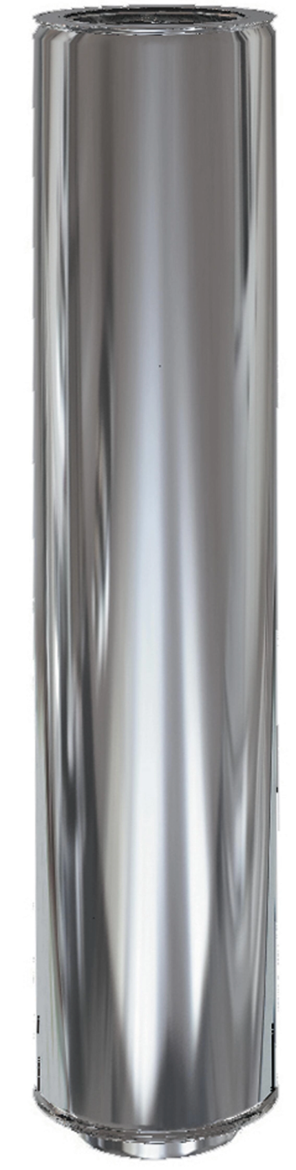 Double-Walled Stainless Steel Chimney Pipe Ø200mm, 1 Meter Length