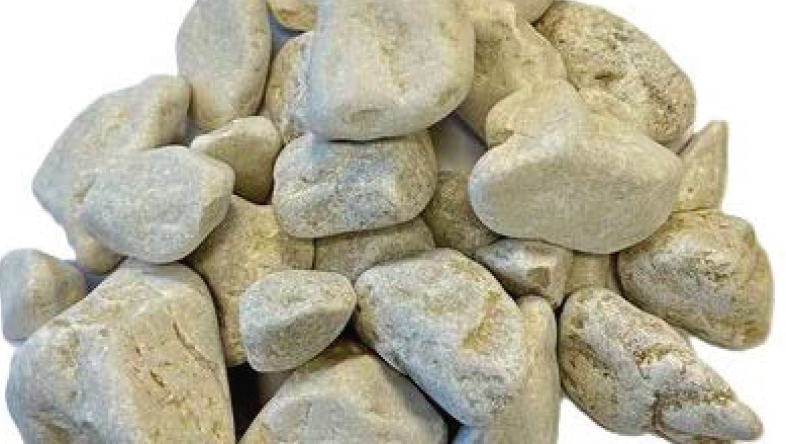 Canto Rodado Cream Marble – 20/40 mm Decorative Natural Pebbles for Garden & Landscaping