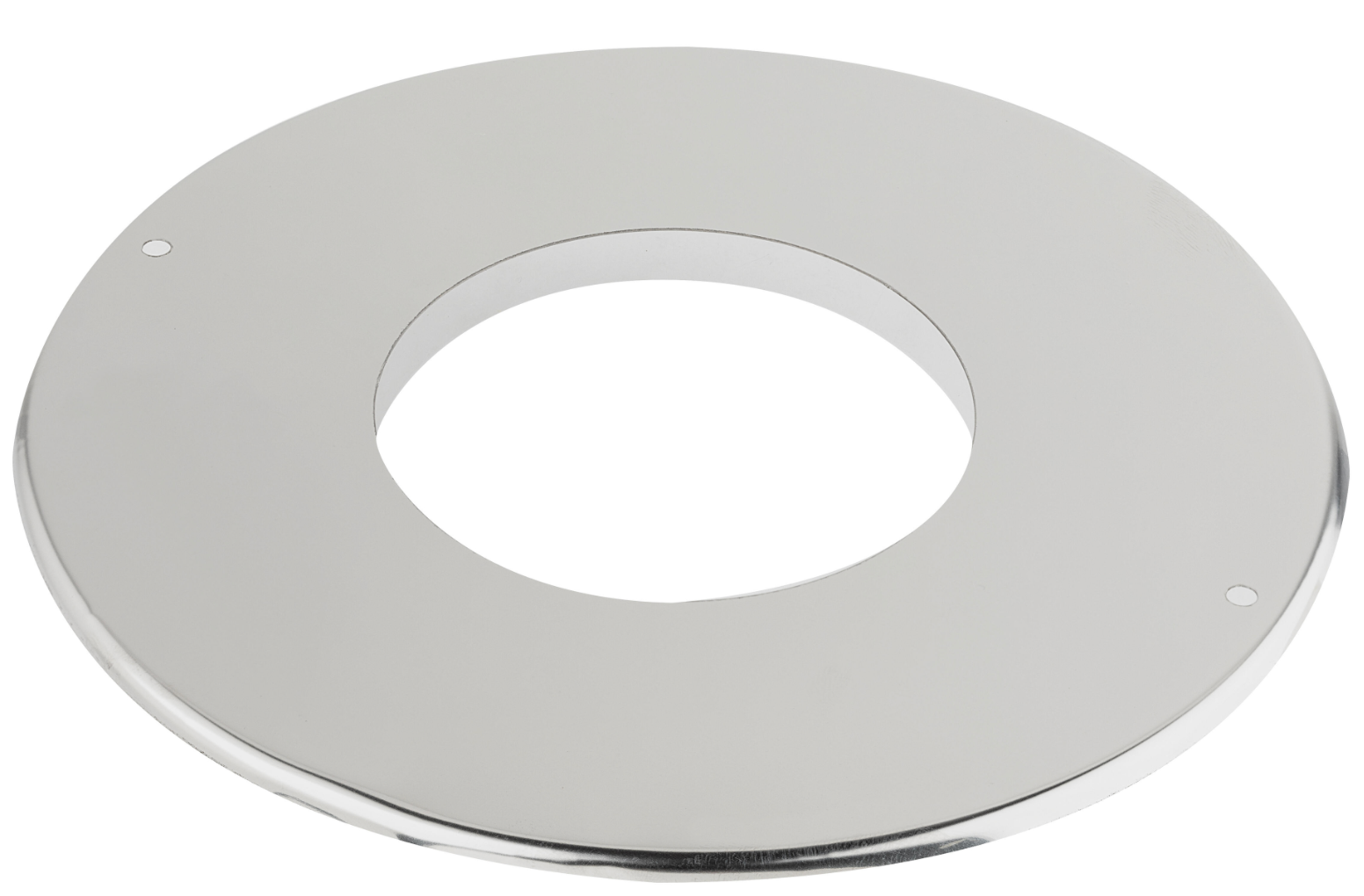 Stainless Steel Double Wall Wall Plate Ø200mm