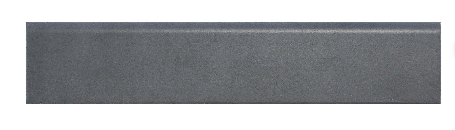 Ceramic Skirting Board Dark Grey Cement – 8 × 45 cm