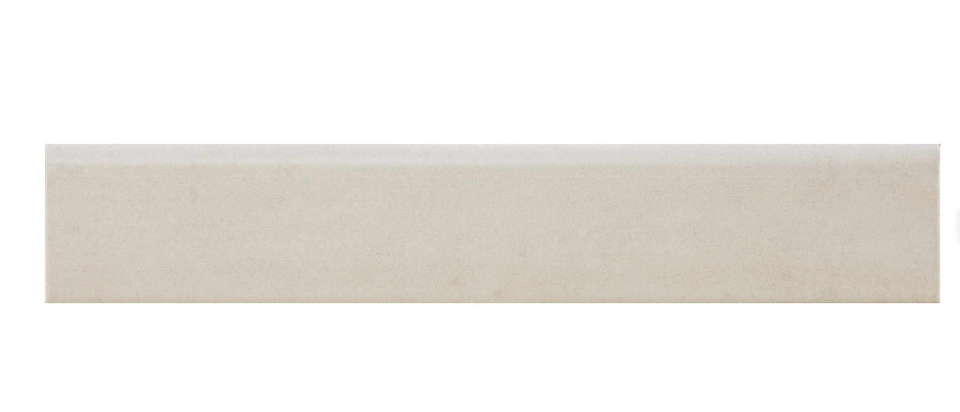 Ceramic Skirting Board Light Cement Beige – 8 × 45 cm
