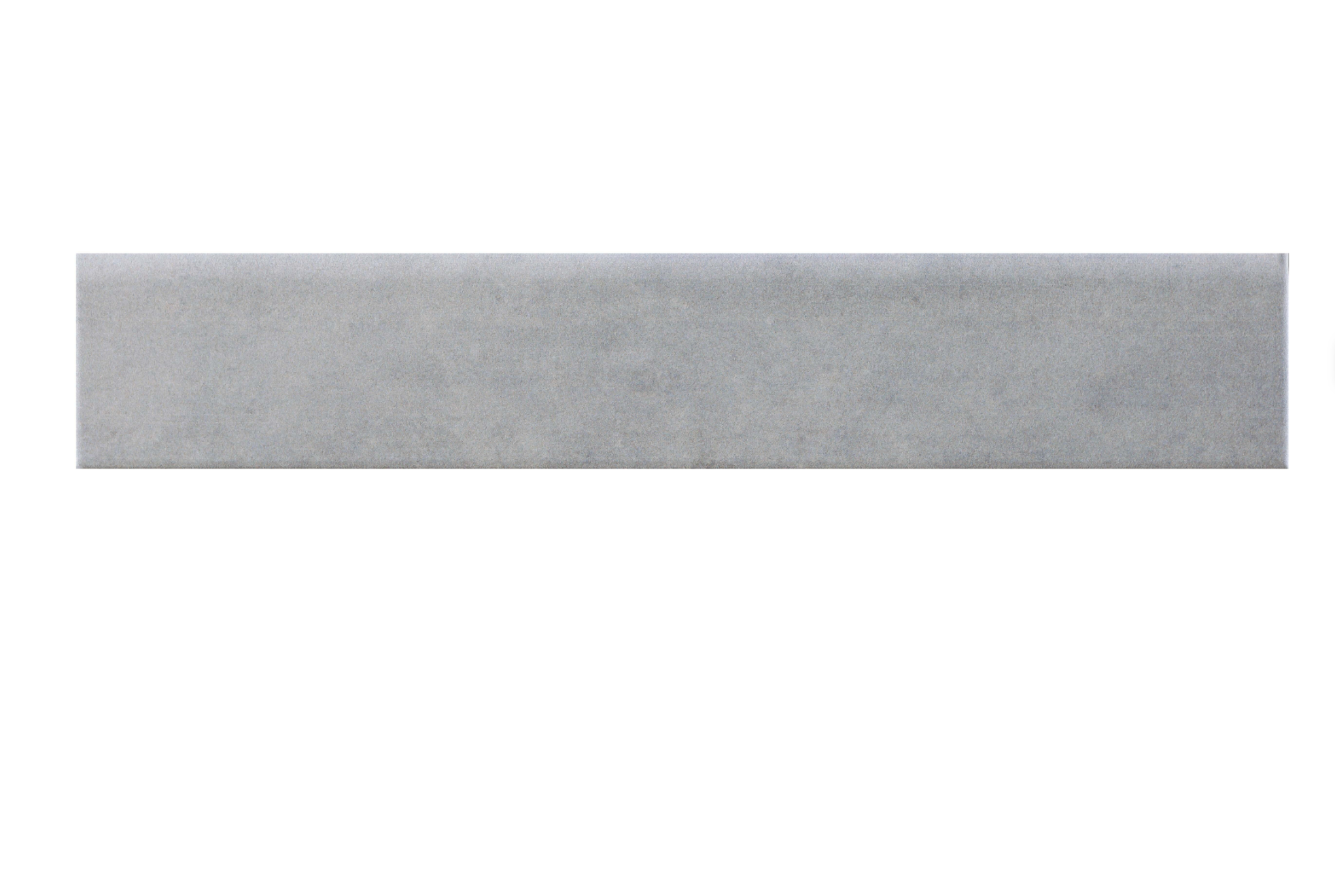 Ceramic Skirting Board Light Grey Cement – 8 × 45 cm