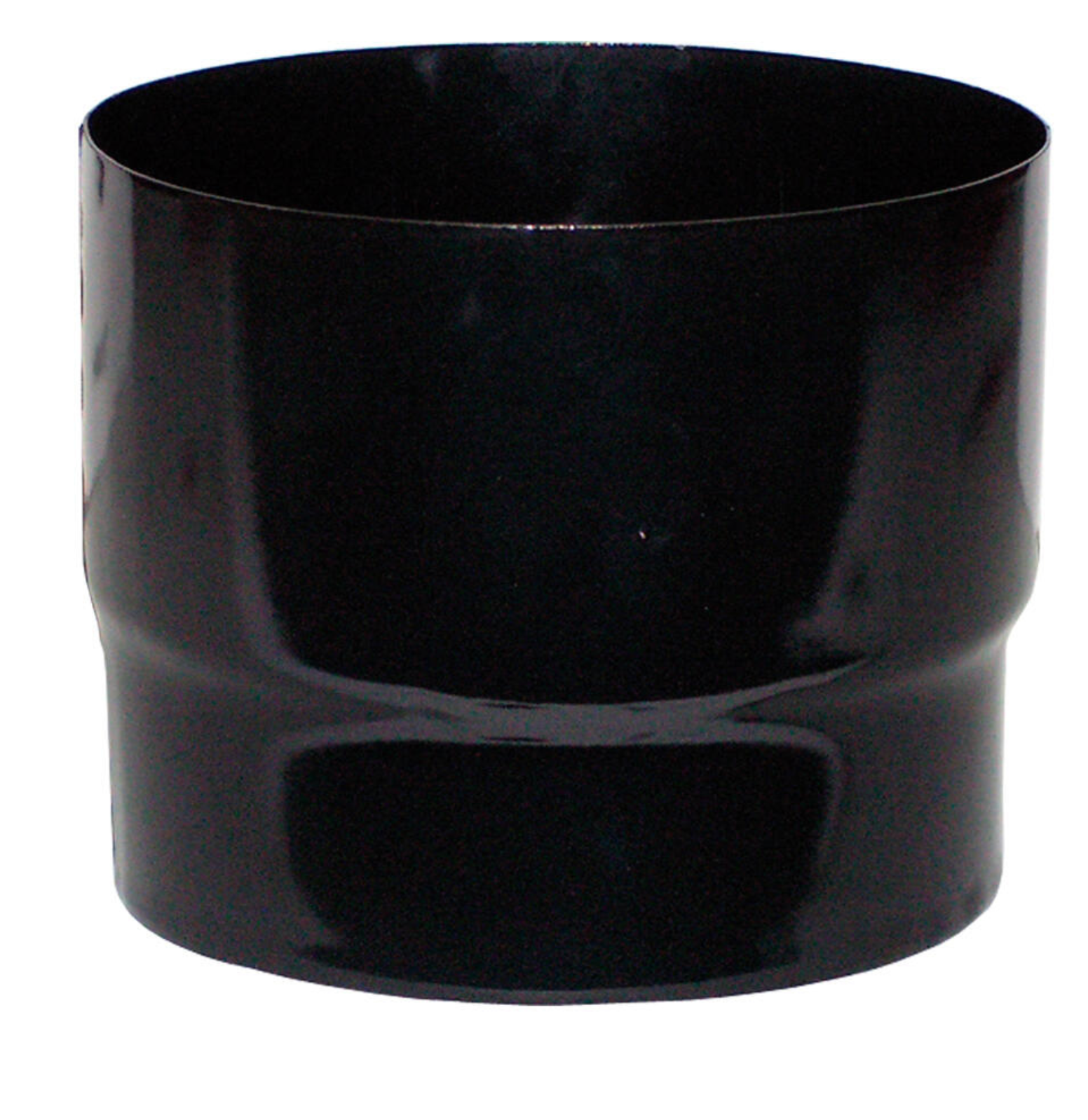 Vitrified Reducer Sleeve Ø 120 mm → Ø 110 mm – Black Finish