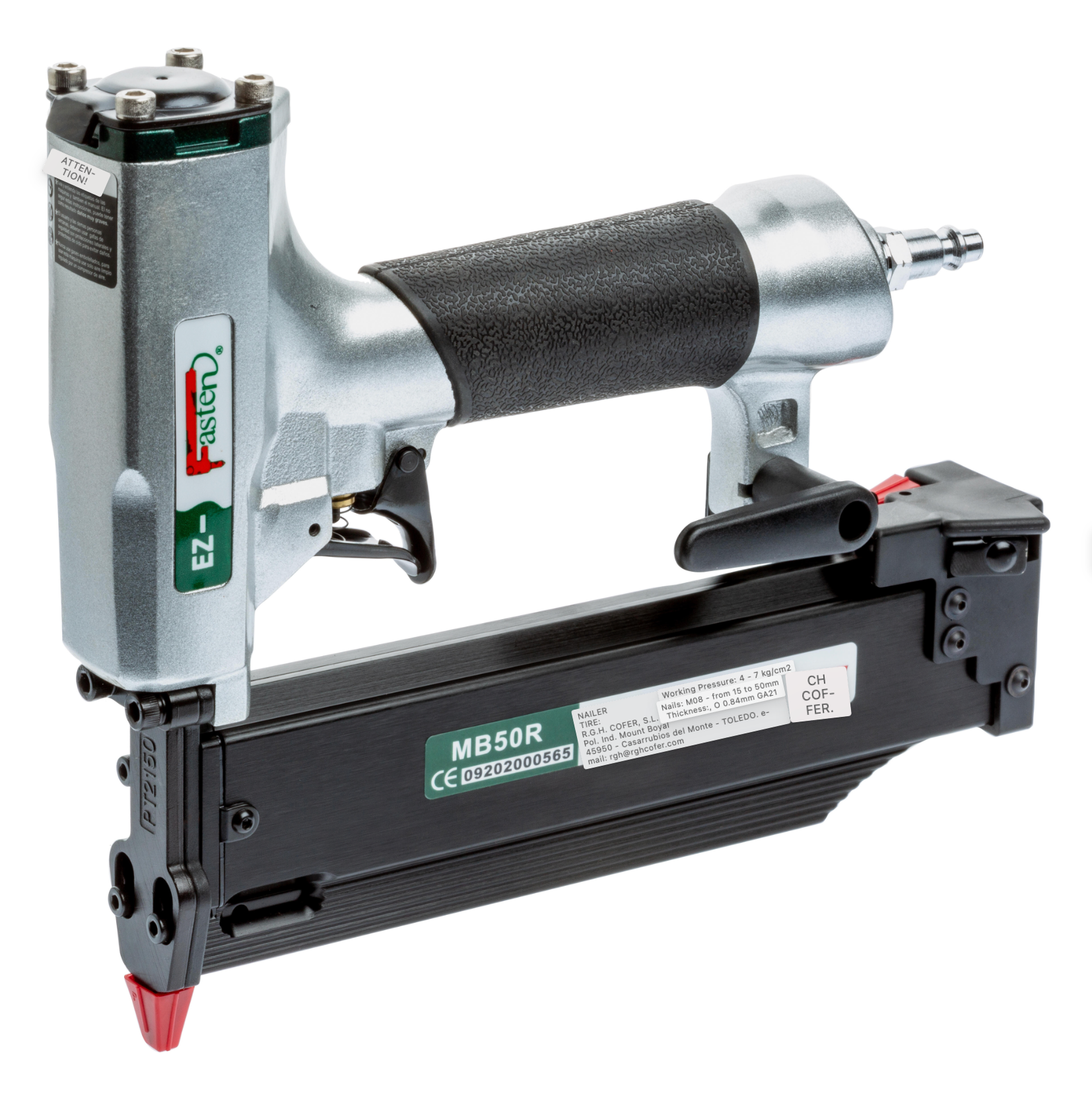 MB-50R Pneumatic Nail Gun | Ø 0.84 mm, Up to 50 mm