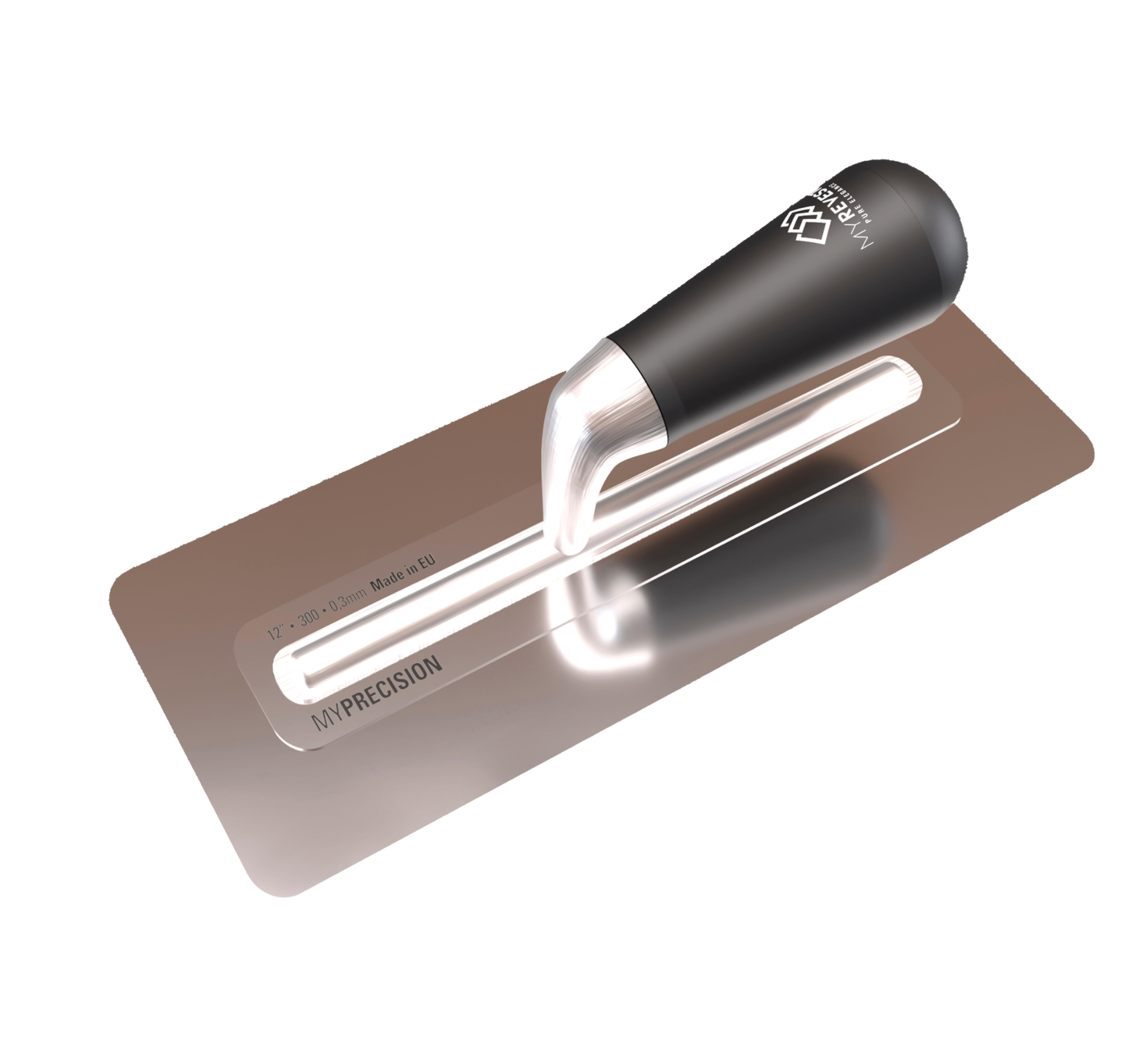 Flexible microcement trowel