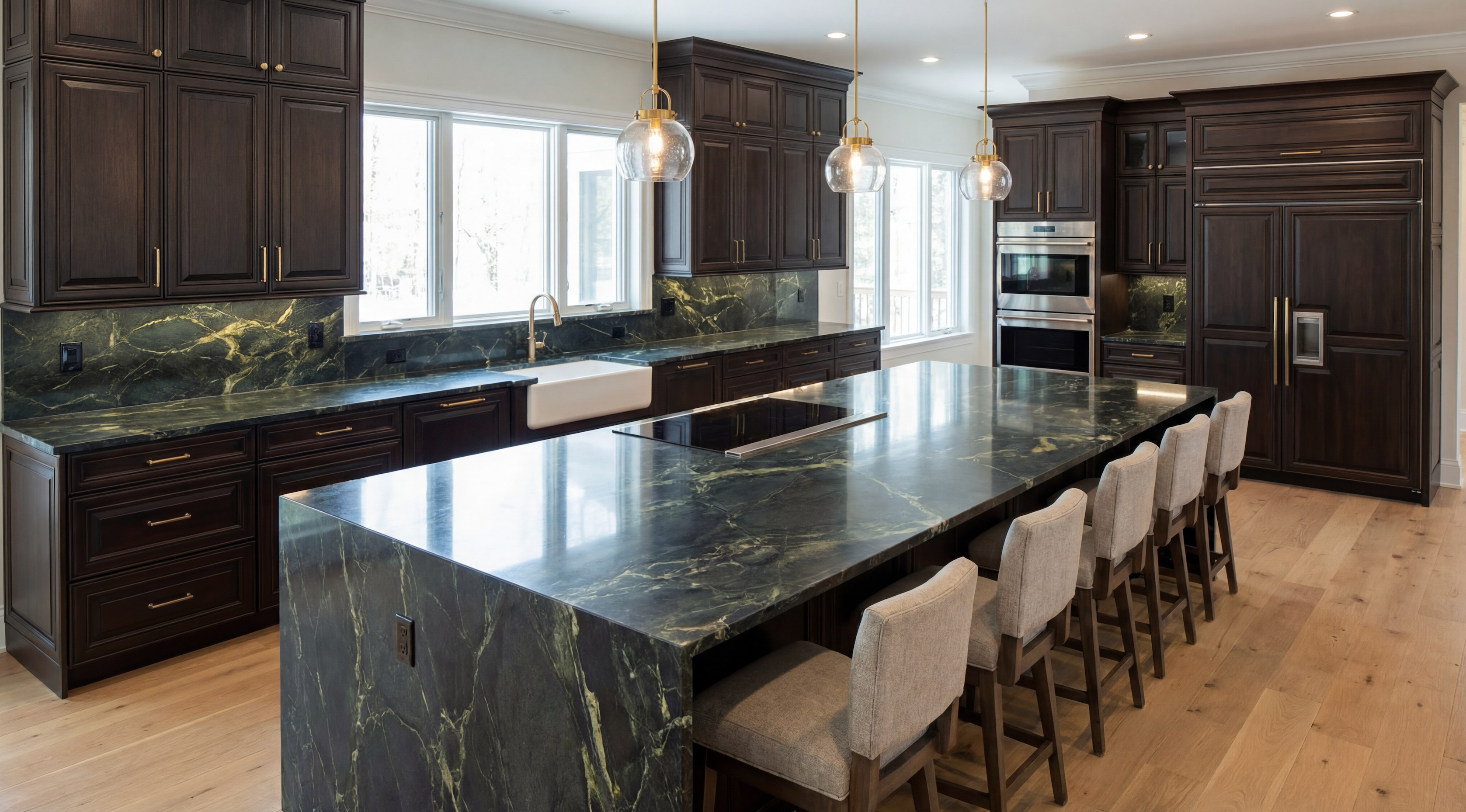 Cuarcita Golden Green – Polished Quartzite Slab - €/m²