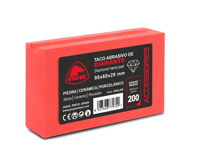 GR200 diamond grinding disc for porcelain – Stayer – 59 × 95 × 29 mm – 1 piece