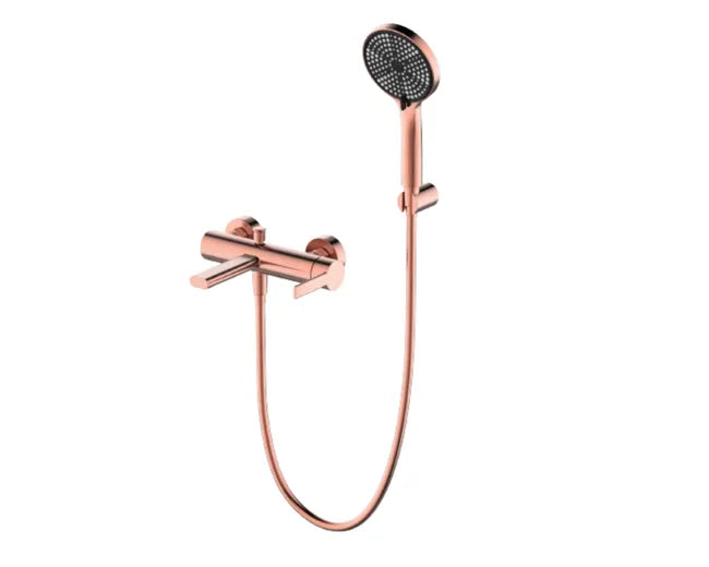 RONDO bathtub faucet – Single-lever mixer – PVD copper