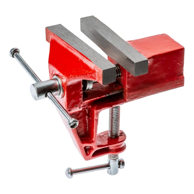 Fixed Bench Vise – 90 mm Jaw Width for Workshop Use