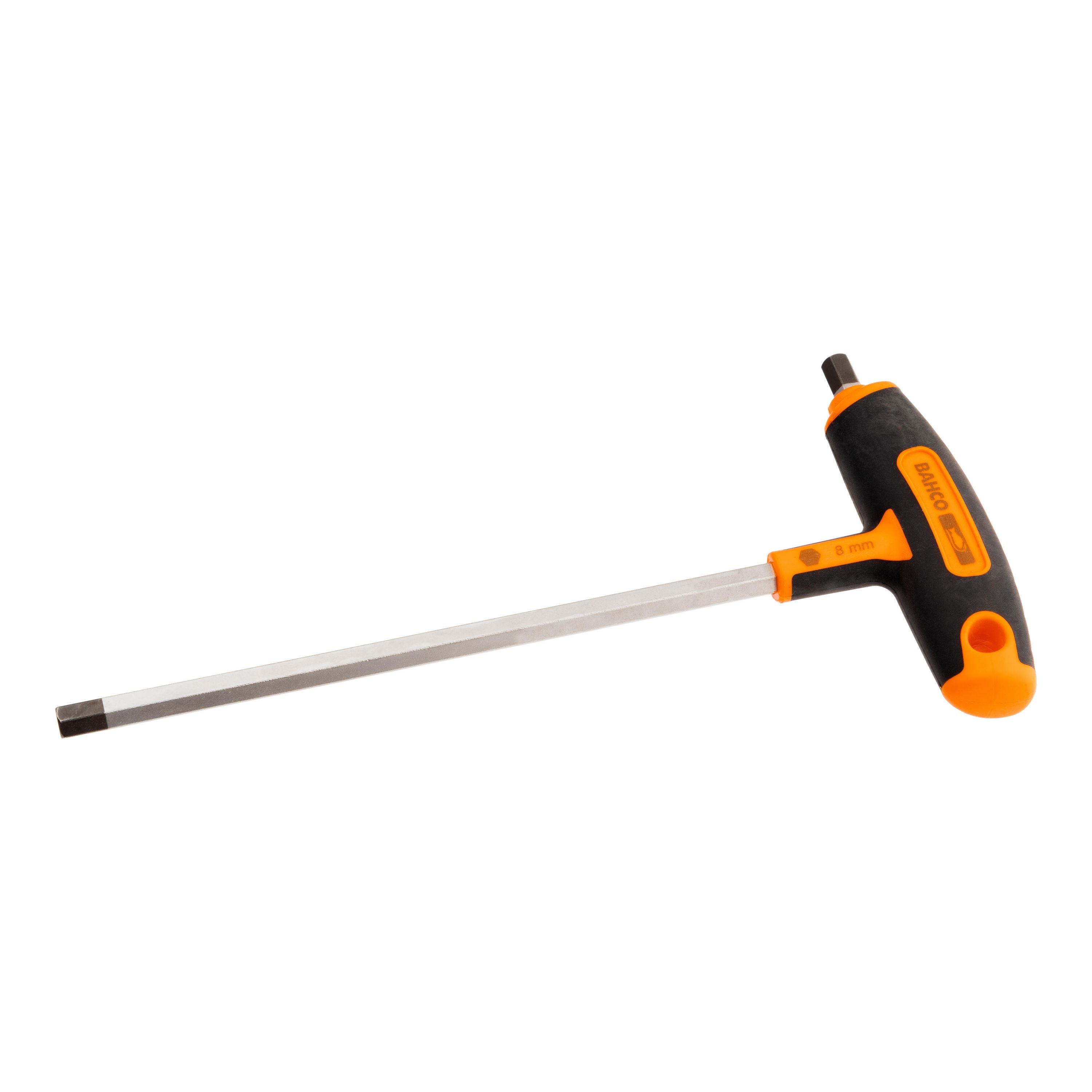 T-Handle Hexagonal Screwdriver 8 x 185 mm – Bahco Heavy-Duty Tool