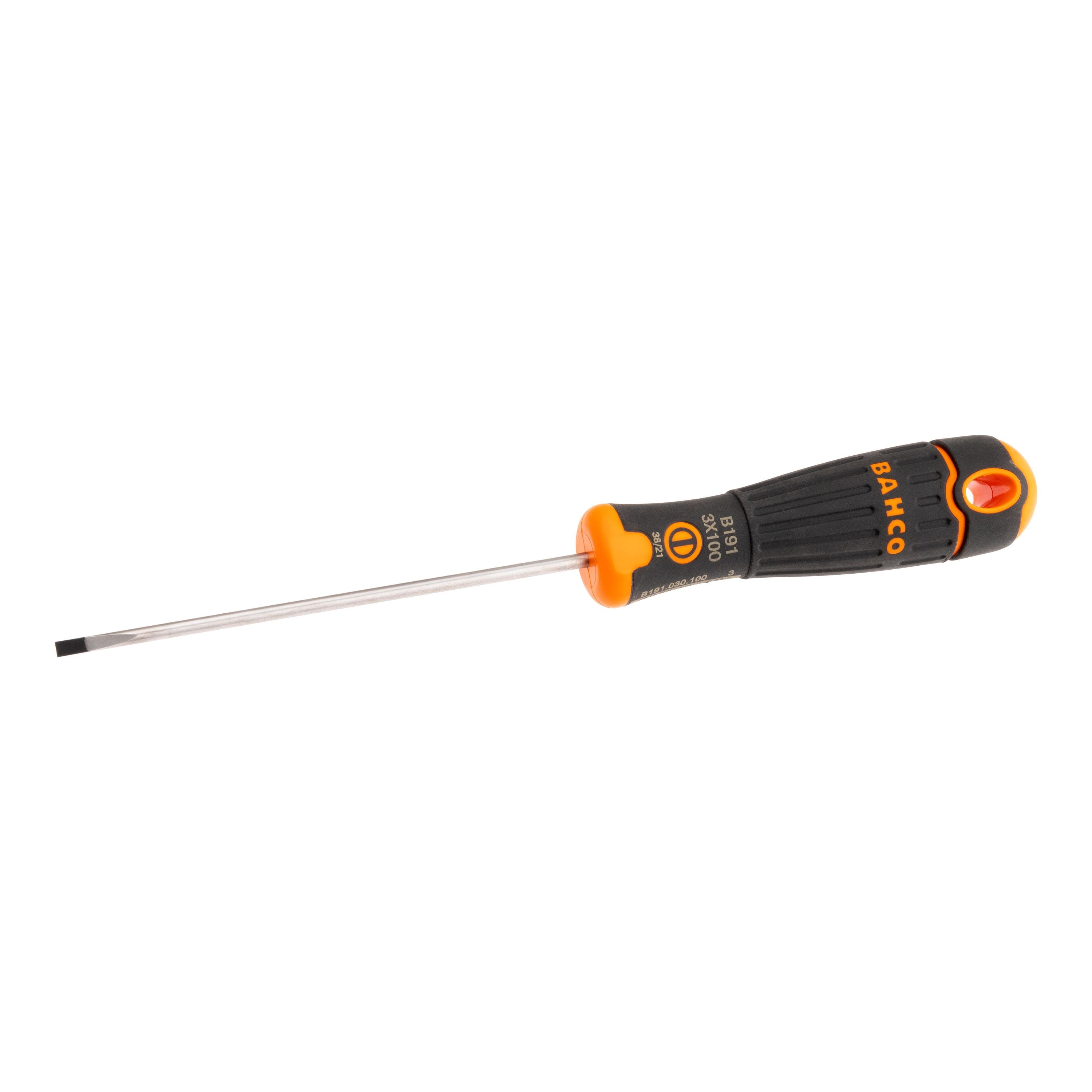 Flat Screwdriver 3x100mm– Precision Slotted Tool – Bahco