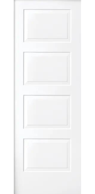 Interior door panel – LOLA security door – White lacquered