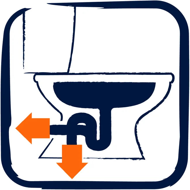 BAIKAL complete toilet package – Black – Floor-mounted – Dual outlet